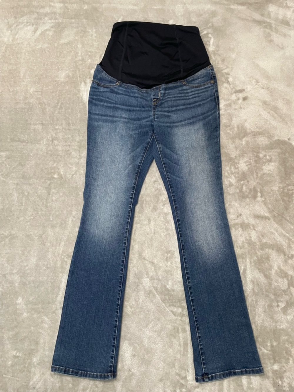 Isabel Maternity by Ingrid & Isabel Over the Belly Bootcut Jeans Size 4/27R